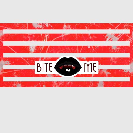 Bite Me Bubble-free stickers