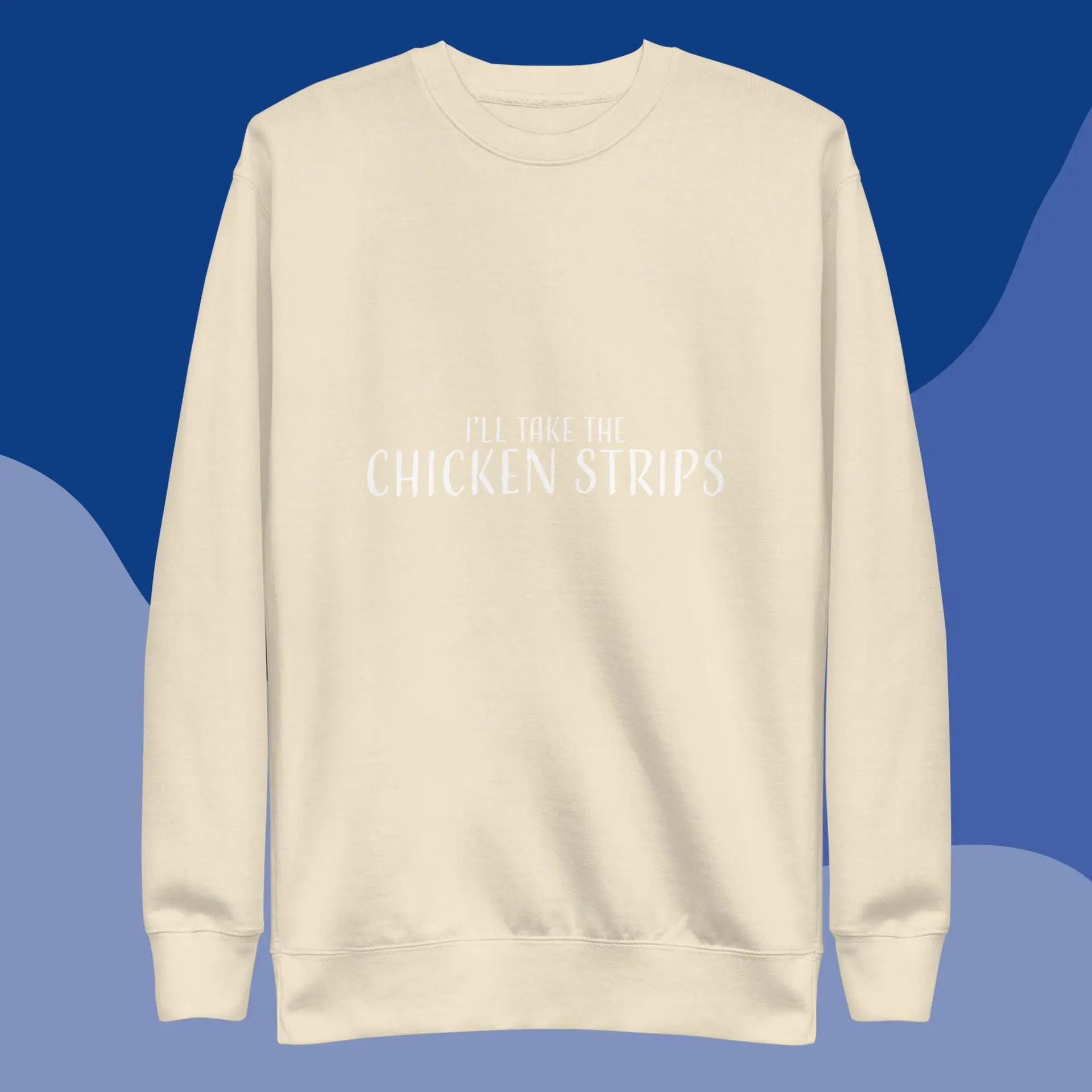 Chicken Strips Knockout Unisex Premium Sweatshirt - Image 5