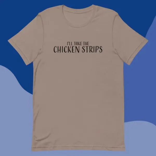 Chicken Strips Unisex t-shirt - Image 5