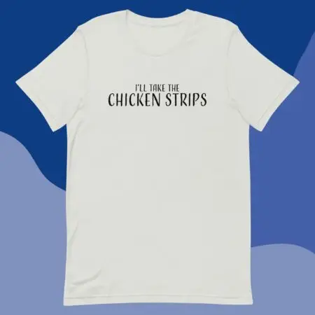 Chicken Strips Unisex t-shirt