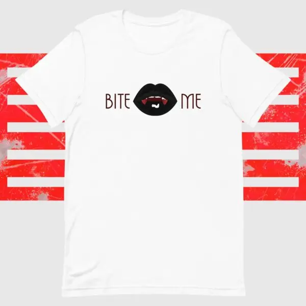 Bite Me Unisex t-shirt - Image 3