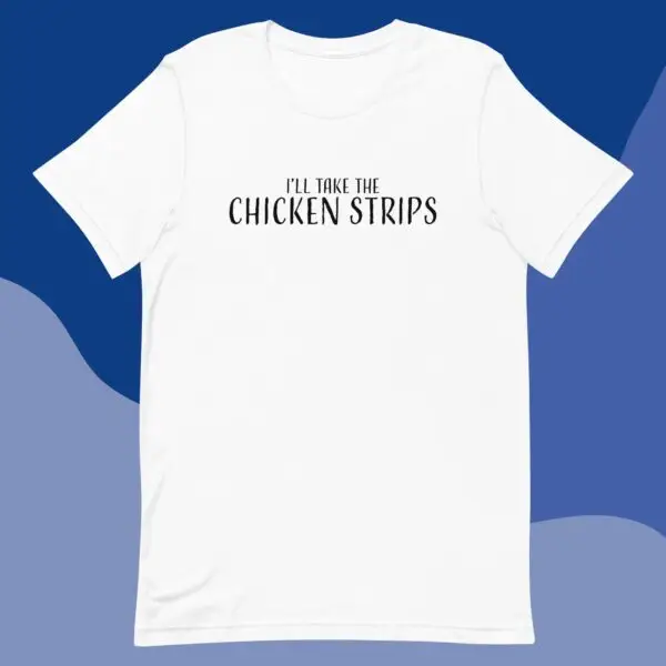 Chicken Strips Unisex t-shirt - Image 4