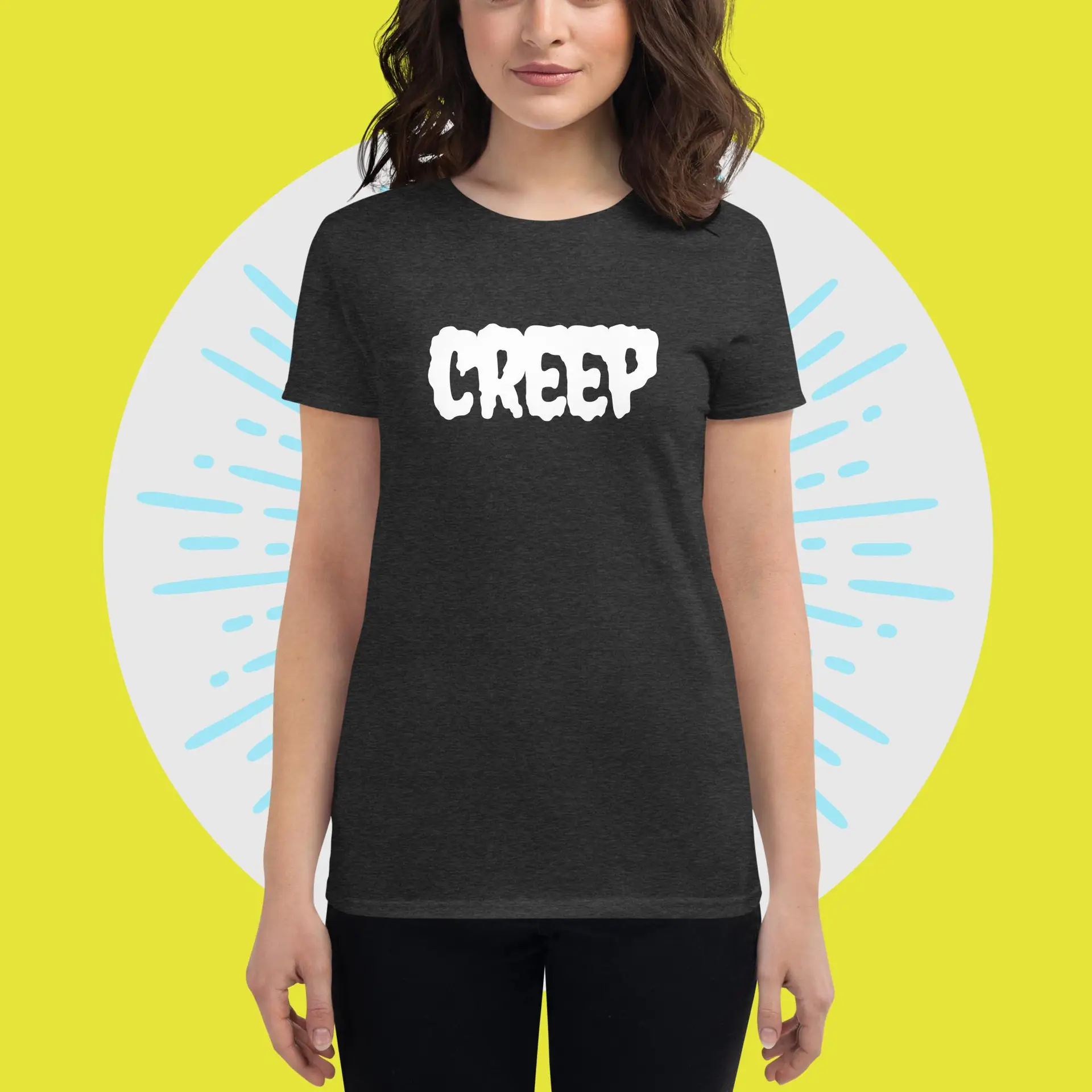 Creep Knockout Women's short sleeve t-shirt - Image 4