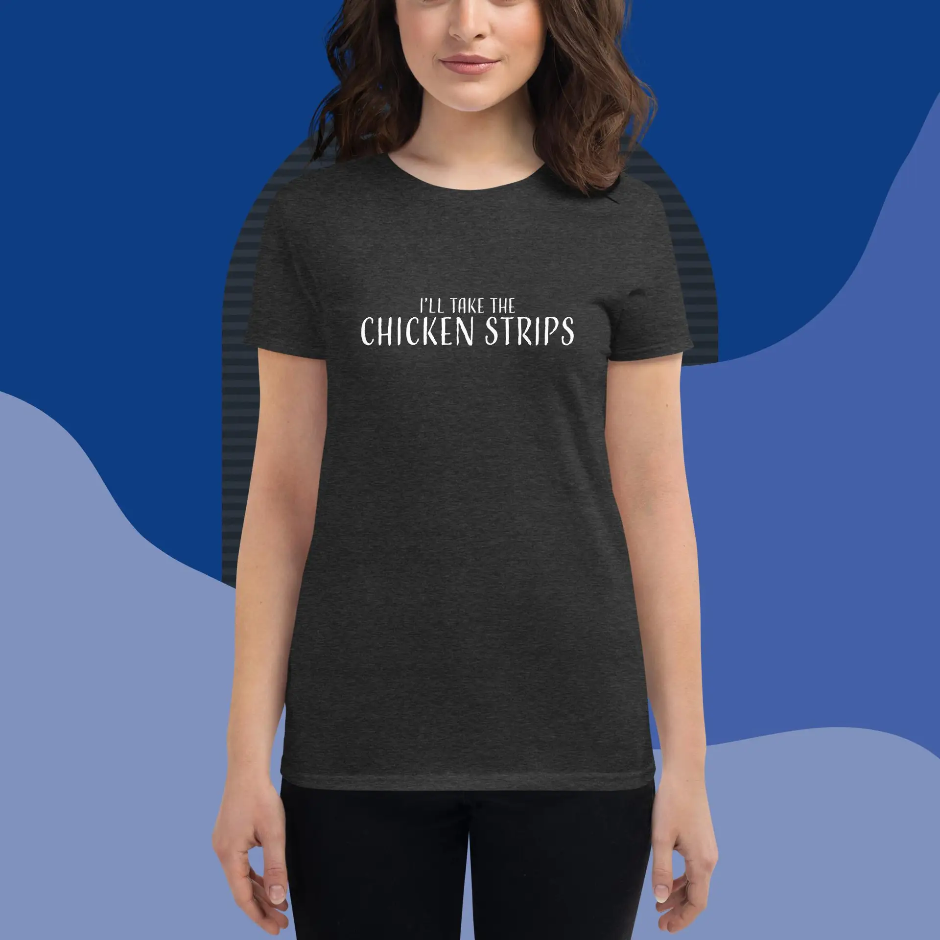 Chicken Strips Knockout Women's short sleeve t-shirt - Image 4