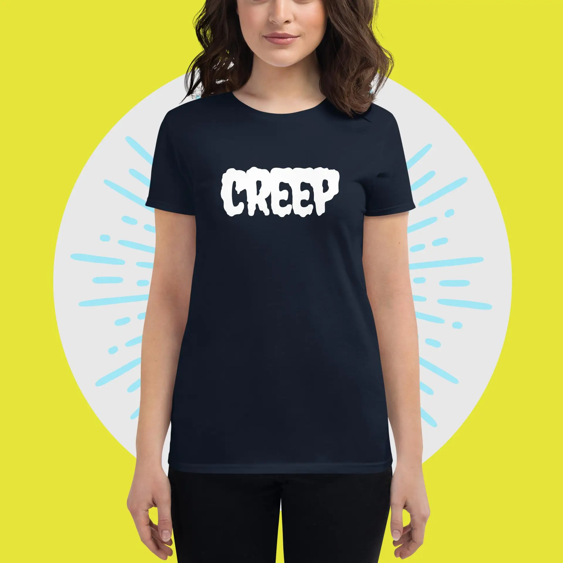 Creep Knockout Women's short sleeve t-shirt - Image 3