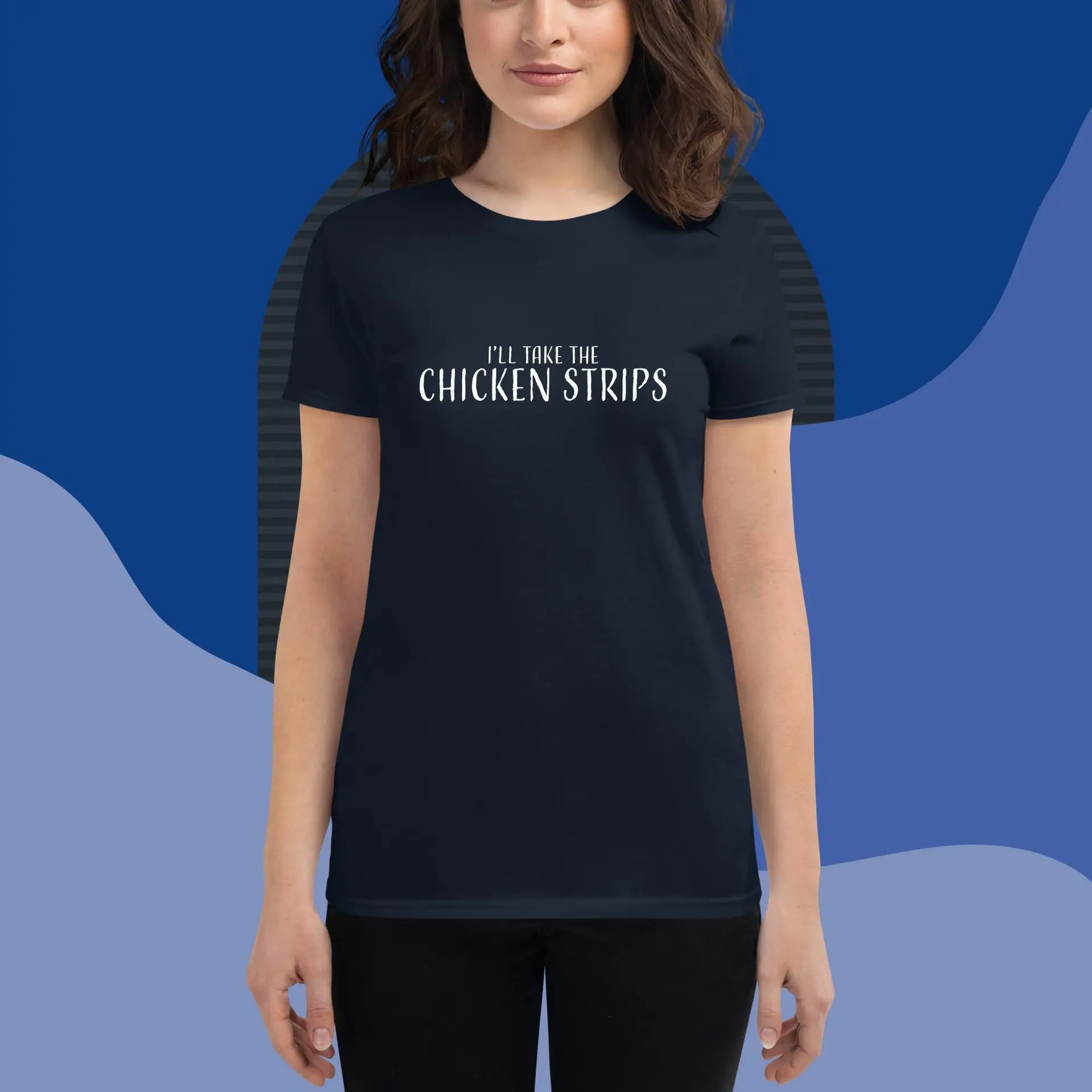 Chicken Strips Knockout Women's short sleeve t-shirt - Image 3
