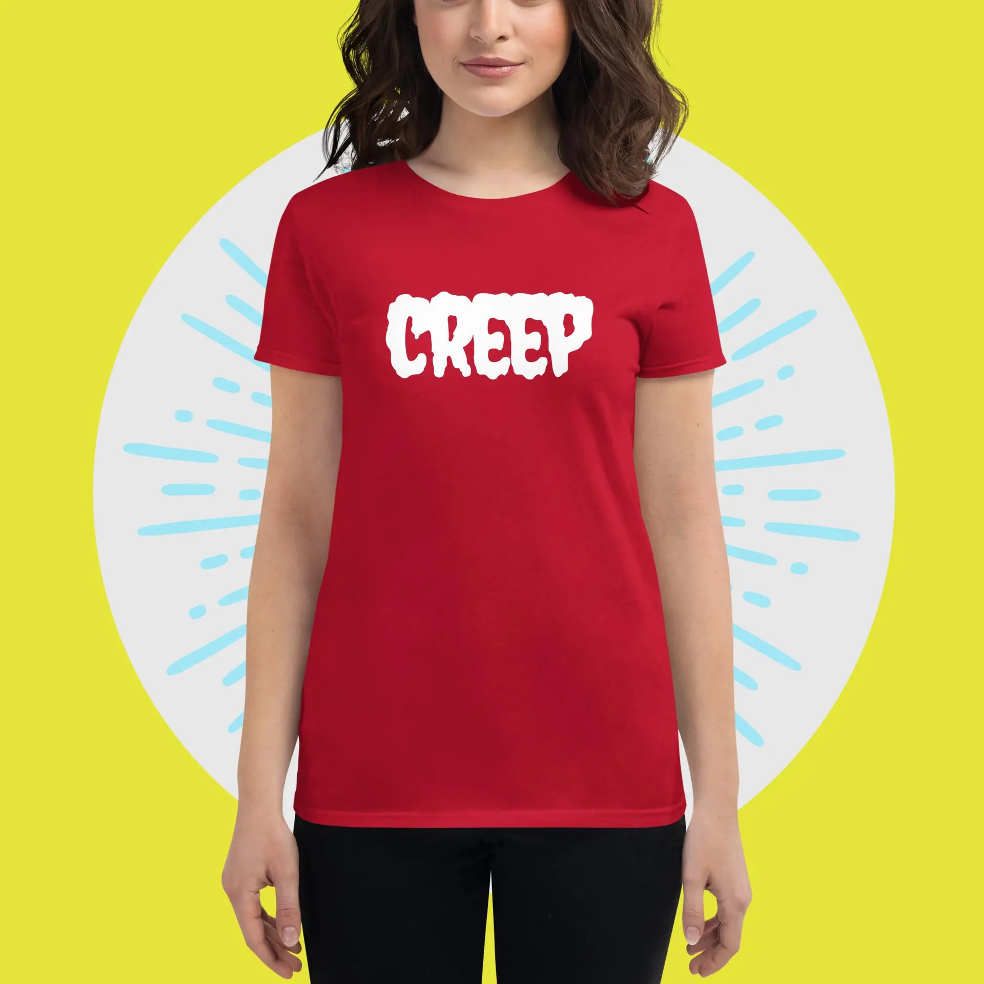 Creep Knockout Women's short sleeve t-shirt - Image 2