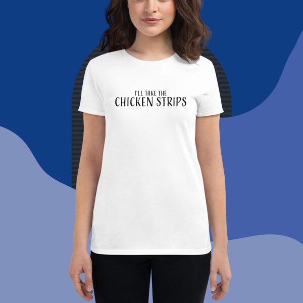 Chicken Strips Women's short sleeve t-shirt - Image 2
